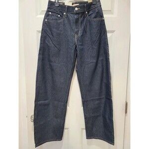 NWT Levi's Baggy Dad Barrel Jeans 28x30 Dark Wash
